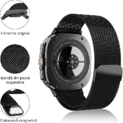 Curea Milanese Samsung Galaxy Watch Ultra Casey Studios Black