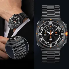 Curea Metalică Samsung Galaxy Watch Ultra Metalică Casey Studios Black