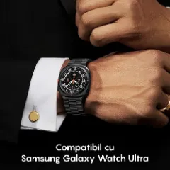 Curea Metalică Samsung Galaxy Watch Ultra Metalică Casey Studios Black