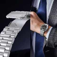 Curea Metalică Samsung Galaxy Watch Ultra Metalică Casey Studios Silver