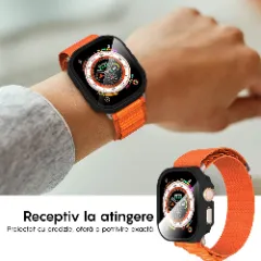 Carcasa 360° (Husa + Folie) Apple Watch Ultra - 49MM Casey Studios Black