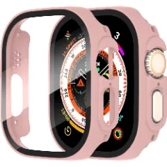 Carcasa 360° (Husa + Folie) Apple Watch Ultra - 49MM Casey Studios Pink 