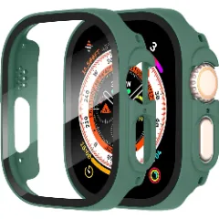 Carcasa 360° (Husa + Folie) Apple Watch Ultra - 49MM Casey Studios Green 