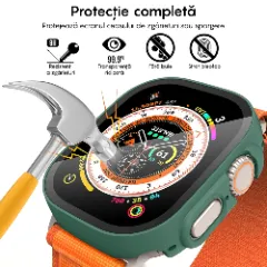 Carcasa 360° (Husa + Folie) Apple Watch Ultra - 49MM Casey Studios Green