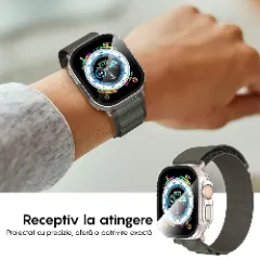 Carcasa 360° (Husa + Folie) Apple Watch Ultra - 49MM Casey Studios Transparent