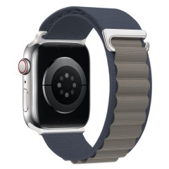 Curea Alpine Loop compatibila cu Apple Watch Ultra 2/Ultra/SE/9/8/7/6/5/4/3/2/1 - 42/44/45/49MM CASEY STUDIOS, Ajustabila, Respirabila, Material din Nailon