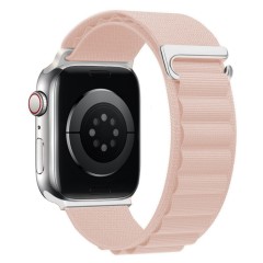 Curea Alpine Loop compatibila cu Apple Watch Ultra 2/Ultra/SE/9/8/7/6/5/4/3/2/1 - 42/44/45/49MM CASEY STUDIOS, Ajustabila, Respirabila, Material din Nailon