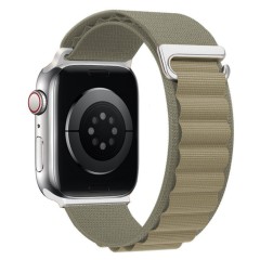 Curea Alpine Loop compatibila cu Apple Watch Ultra 2/Ultra/SE/9/8/7/6/5/4/3/2/1 - 42/44/45/49MM CASEY STUDIOS, Ajustabila, Respirabila, Material din Nailon