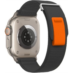 Curea Nailon Trail compatibila cu Apple Watch SE/9/8/7/6/5/4/3/2/1 - 38/40/41MM CASEY STUDIOS, Ajustabila, Respirabila, Material Textil Casey