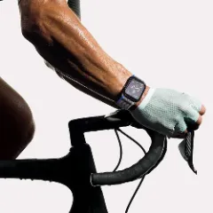 Curea Nailon Trail compatibila cu Apple Watch SE/9/8/7/6/5/4/3/2/1 - 42/44/45/49MM CASEY STUDIOS, Ajustabila, Respirabila, Material Textil Casey Maro