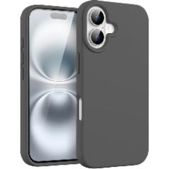 Husa iPhone 16 Casey Studios Premium Soft Silicone, de Protectie, Slim, pentru Incarcare Wireless, Margini Ridicate pentru Protectia Ecranului si a Camerelor