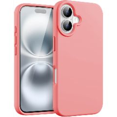 Husa iPhone 16 Casey Studios Premium Soft Silicone, de Protectie, Slim, pentru Incarcare Wireless, Margini Ridicate pentru Protectia Ecranului si a Camerelor