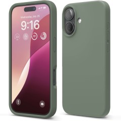 Husa iPhone 16 Casey Studios Premium Soft Silicone, de Protectie, Slim, pentru Incarcare Wireless, Margini Ridicate pentru Protectia Ecranului si a Camerelor