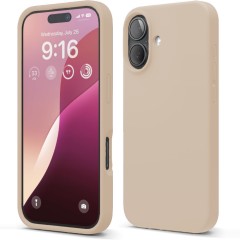 Husa iPhone 16 Plus Casey Studios Premium Soft Silicone, de Protectie, Slim, pentru Incarcare Wireless, Margini Ridicate pentru Protectia Ecranului si a Camerelor