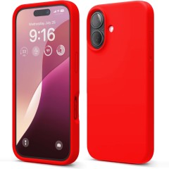 Husa iPhone 16 Plus Casey Studios Premium Soft Silicone, de Protectie, Slim, pentru Incarcare Wireless, Margini Ridicate pentru Protectia Ecranului si a Camerelor