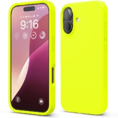 Husa iPhone 16 Plus Casey Studios Premium Soft Silicone, de Protectie, Slim, pentru Incarcare Wireless, Margini Ridicate pentru Protectia Ecranului si a Camerelor