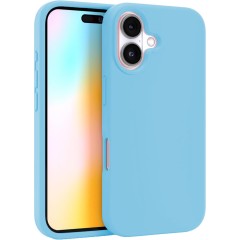 Husa iPhone 16 Plus Casey Studios Premium Soft Silicone, de Protectie, Slim, pentru Incarcare Wireless, Margini Ridicate pentru Protectia Ecranului si a Camerelor