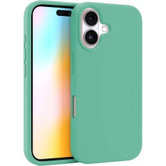 Husa iPhone 16 Plus Casey Studios Premium Soft Silicone, de Protectie, Slim, pentru Incarcare Wireless, Margini Ridicate pentru Protectia Ecranului si a Camerelor