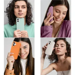 Husa iPhone 16 Plus Casey Studios Premium Soft Silicone, de Protectie, Slim, pentru Incarcare Wireless, Margini Ridicate pentru Protectia Ecranului si a Camerelor Negru