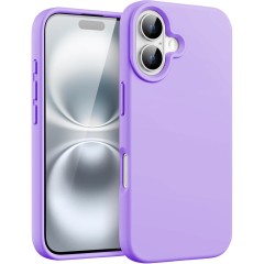 Husa iPhone 16 Plus Casey Studios Premium Soft Silicone, de Protectie, Slim, pentru Incarcare Wireless, Margini Ridicate pentru Protectia Ecranului si a Camerelor