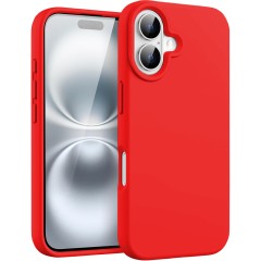 Husa iPhone 16 Plus Casey Studios Premium Soft Silicone, de Protectie, Slim, pentru Incarcare Wireless, Margini Ridicate pentru Protectia Ecranului si a Camerelor