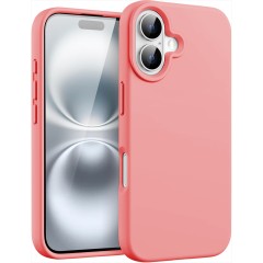 Husa iPhone 16 Plus Casey Studios Premium Soft Silicone, de Protectie, Slim, pentru Incarcare Wireless, Margini Ridicate pentru Protectia Ecranului si a Camerelor