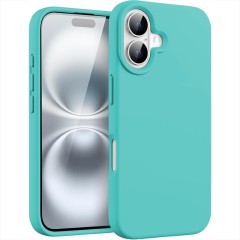 Husa iPhone 16 Plus Casey Studios Premium Soft Silicone, de Protectie, Slim, pentru Incarcare Wireless, Margini Ridicate pentru Protectia Ecranului si a Camerelor