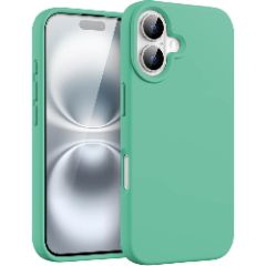 Husa iPhone 16 Plus Casey Studios Premium Soft Silicone, de Protectie, Slim, pentru Incarcare Wireless, Margini Ridicate pentru Protectia Ecranului si a Camerelor