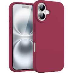 Husa iPhone 16 Plus Casey Studios Premium Soft Silicone, de Protectie, Slim, pentru Incarcare Wireless, Margini Ridicate pentru Protectia Ecranului si a Camerelor