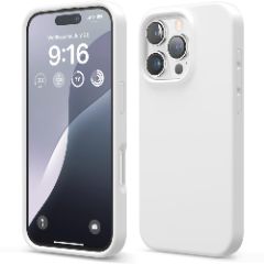 Husa iPhone 16 Pro Casey Studios Premium Soft Silicone, de Protectie, Slim, pentru Incarcare Wireless, Margini Ridicate pentru Protectia Ecranului si a Camerelor