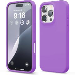 Husa iPhone 16 Pro Casey Studios Premium Soft Silicone, de Protectie, Slim, pentru Incarcare Wireless, Margini Ridicate pentru Protectia Ecranului si a Camerelor
