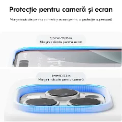 Husa iPhone 16 Pro Casey Studios Premium Soft Silicone, de Protectie, Slim, pentru Incarcare Wireless, Margini Ridicate pentru Protectia Ecranului si a Camerelor Alb