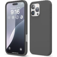 Husa iPhone 16 Pro Max Casey Studios Premium Soft Silicone, de Protectie, Slim, pentru Incarcare Wireless, Margini Ridicate pentru Protectia Ecranului si a Camerelor