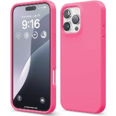 Husa iPhone 16 Pro Max Casey Studios Premium Soft Silicone, de Protectie, Slim, pentru Incarcare Wireless, Margini Ridicate pentru Protectia Ecranului si a Camerelor