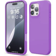Husa iPhone 16 Pro Max Casey Studios Premium Soft Silicone, de Protectie, Slim, pentru Incarcare Wireless, Margini Ridicate pentru Protectia Ecranului si a Camerelor