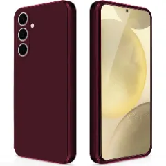 Husa Samsung Galaxy S24 Casey Studios Premium Soft Silicone Burgundy