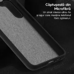 Husa Samsung Galaxy S24 Plus Casey Studios Premium Soft Silicone Negru