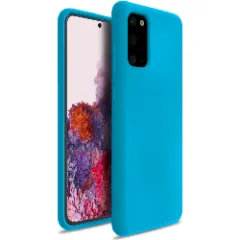 Husa Samsung Galaxy S20 Casey Studios Premium Soft Silicone Cadet Blue