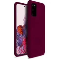 Husa Samsung Galaxy S20 Casey Studios Premium Soft Silicone Burgundy 