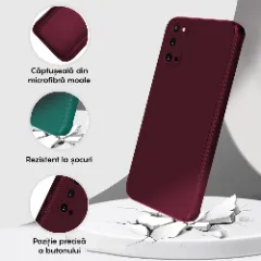 Husa Samsung Galaxy S20 Ultra Casey Studios Premium Soft Silicone Burgundy