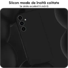 Husa Samsung Galaxy A55 5G Casey Studios Premium Soft Silicone Negru