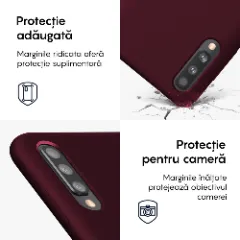 Samsung Galaxy A50 Casey Studios Premium Soft Silicone Burgundy