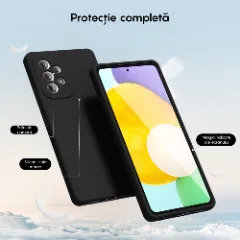 Samsung Galaxy A52 4G/A52 5G/A52S 5G Casey Studios Premium Soft Silicone Negru