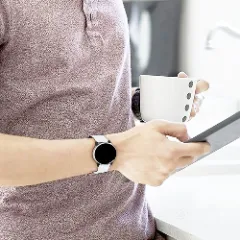 Curea Silicon Samsung Galaxy Watch Ultra Silicone Casey Studios Alb