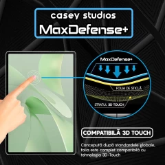 Folie Sticla CASEY STUDIOS pentru Huawei MatePad 12 X, Full Glue, Sticla Securizata, Duritate Militara, Ultra HD, Protectie Profesionala Ecran 3D, Anti Zgarieturi, Anti Socuri Transparent