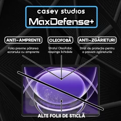 Folie Sticla CASEY STUDIOS pentru Realme Pad 2 Lite, Full Glue, Sticla Securizata, Duritate Militara, Ultra HD, Protectie Profesionala Ecran 3D, Anti Zgarieturi, Anti Socuri Transparent