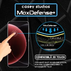 Folie Sticla CASEY STUDIOS pentru Xiaomi 15 Ultra, Full Glue, Sticla Securizata, Duritate Militara, Ultra HD, Protectie Profesionala Ecran 3D, Anti Zgarieturi, Anti Socuri, Margini negre Negru