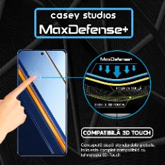 Folie Sticla CASEY STUDIOS pentru Realme Neo7 SE, Full Glue, Sticla Securizata, Duritate Militara, Ultra HD, Protectie Profesionala Ecran 3D, Anti Zgarieturi, Anti Socuri, Margini negre Negru