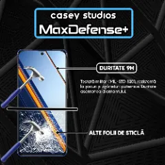 Folie Sticla CASEY STUDIOS pentru Realme Neo7 SE, Full Glue, Sticla Securizata, Duritate Militara, Ultra HD, Protectie Profesionala Ecran 3D, Anti Zgarieturi, Anti Socuri, Margini negre Negru