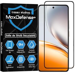 Folie Sticla CASEY STUDIOS pentru Realme Neo7x, Full Glue, Sticla Securizata, Duritate Militara, Ultra HD, Protectie Profesionala Ecran 3D, Anti Zgarieturi, Anti Socuri, Margini negre
